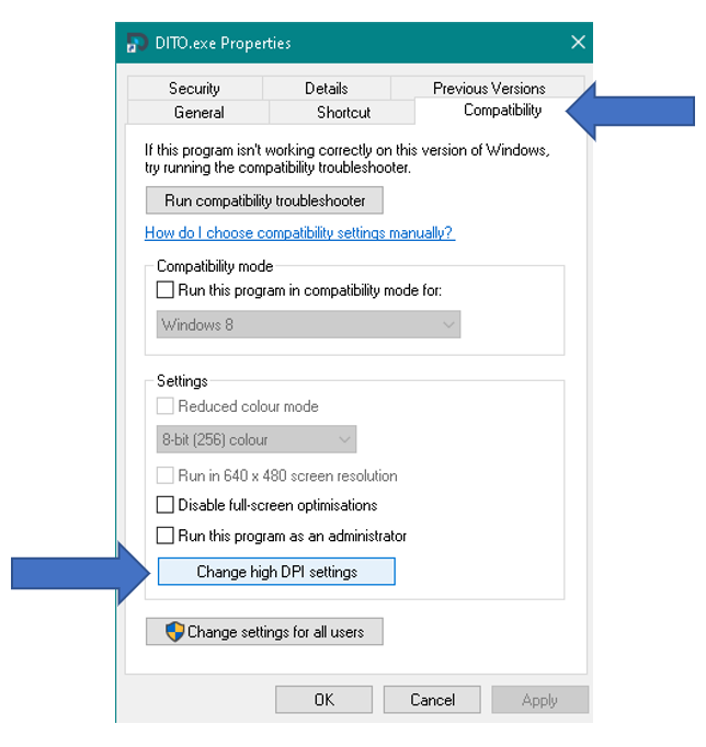 DPI Settings